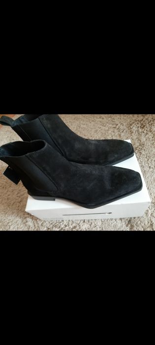 Ghete Zara model Lous Vuitton 40,piele intoarsa