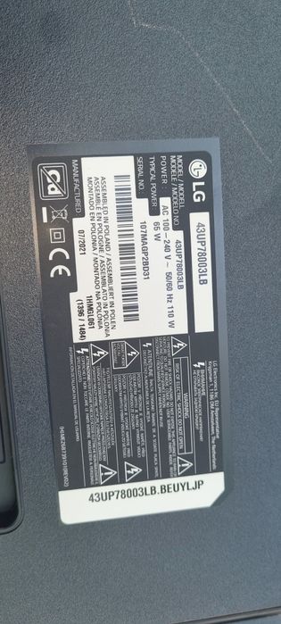 Televizor LG smart Tv cu telecomanda magic remote
