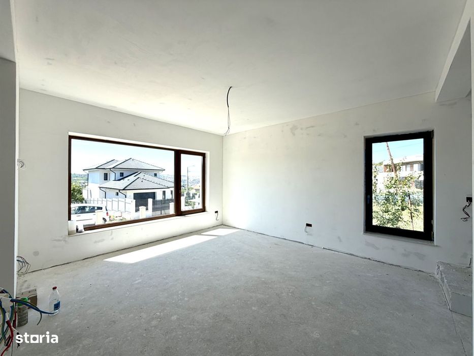 Casă modernă P+E 115 mp utili, 640 mp teren cartier Sărmaș