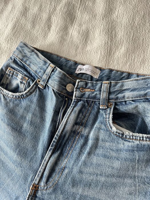 Blugi Zara XS talie inalta