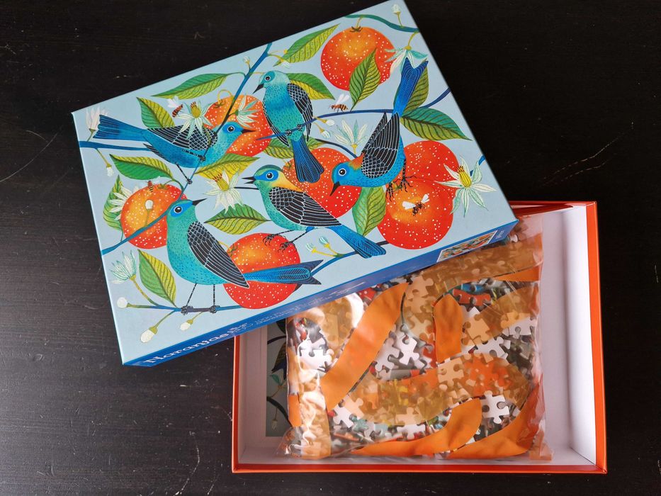 Пъзел 1000 части - Птички, Galison