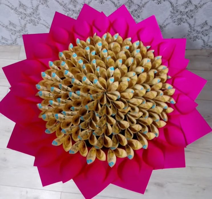 Денежный букет на заказ