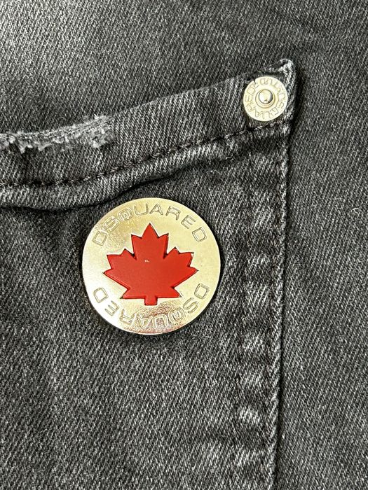 Dsquared2 Black Denim Medium Straight