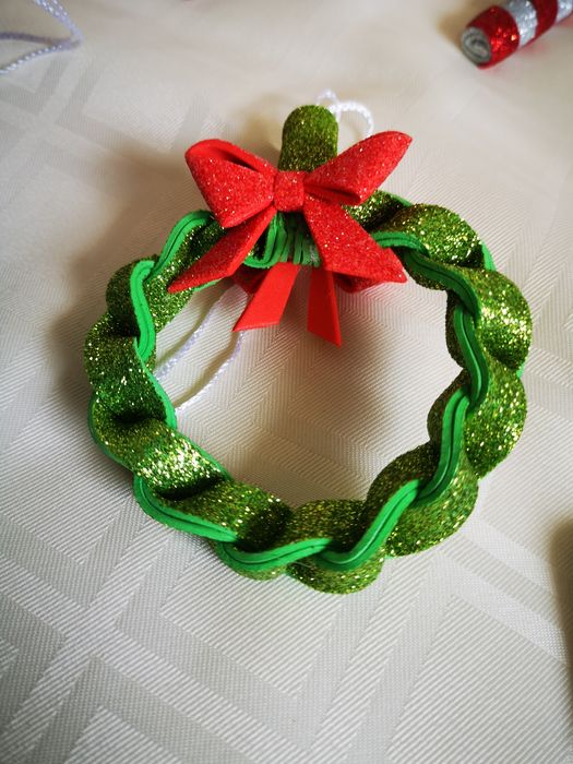 Коледна украса ръчна изработка!