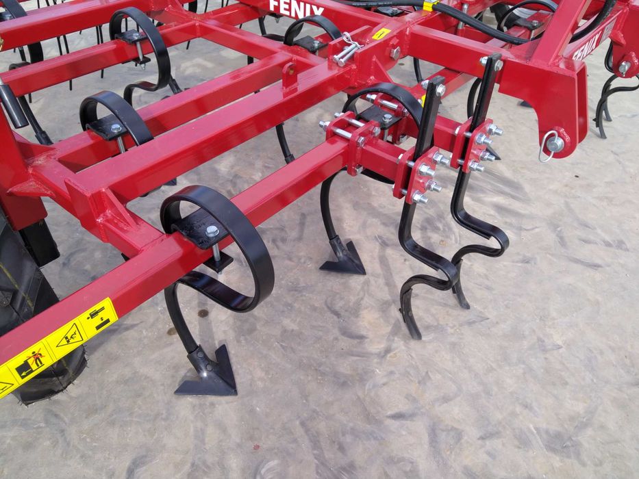 Култиватор Феникс 4 метра с три реда иглена брана HD версия