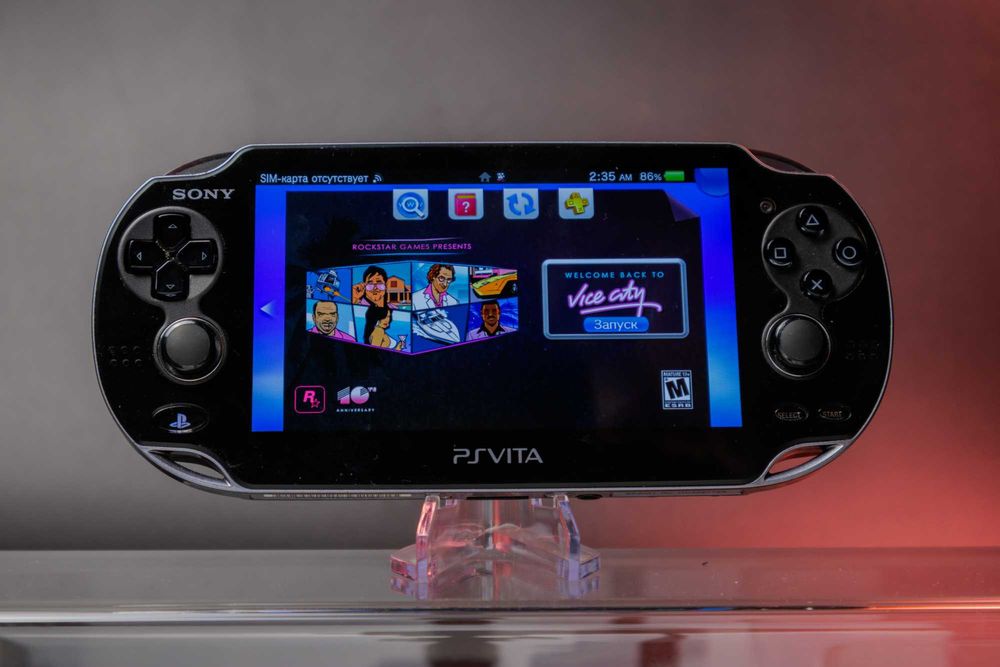 Sony PS Vita 1101 Black 3G (+прошивка, игры)