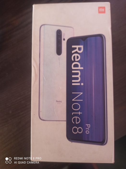 Redmi note 8 pro 6/128 ocean  blue  srochna
