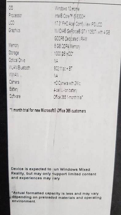 Ноутбук Acer Predator