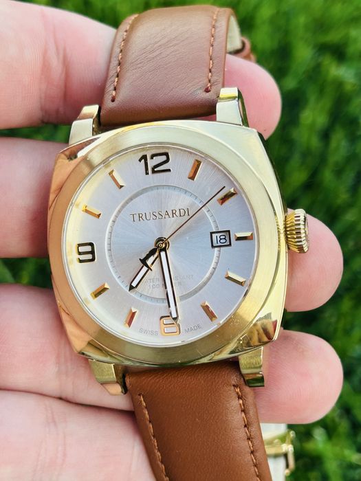 Ceas barbatesc TRUSSARDI 1911 Gold Mens Brown