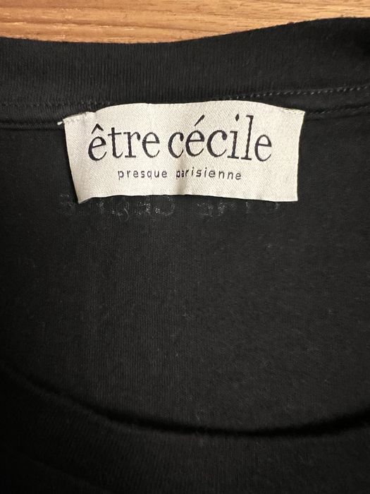 Черен Тишърт Etre Cecile