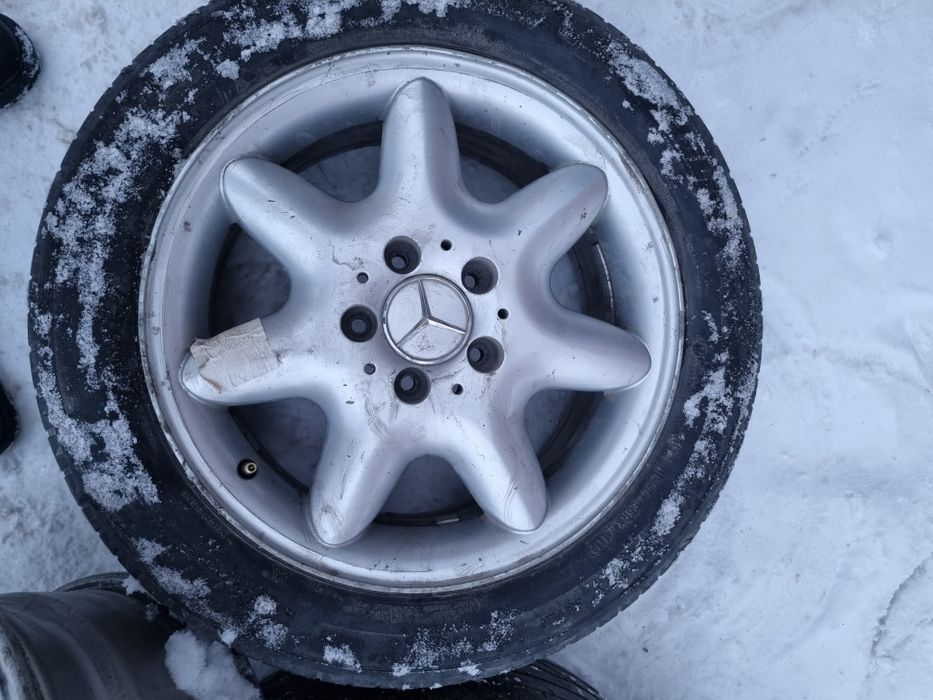 Диски с резиной на мерседес r16