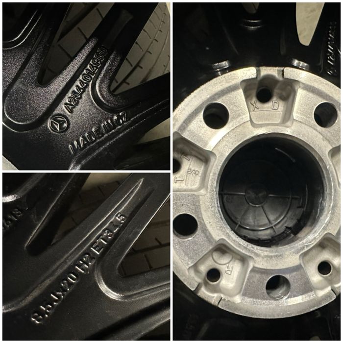 Jante 20 ORIGINALE Mercedes GLC W254 Vara 255/45/20 GLC Coupe Goodyear