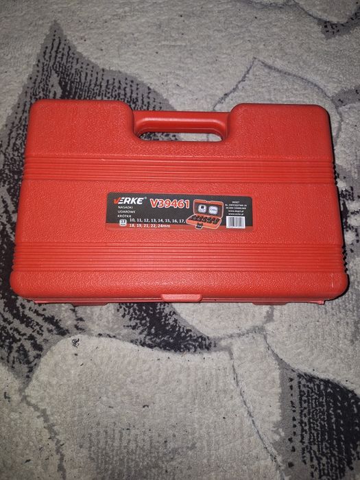 НОВ Комплект 13бр Къси Ударни Вложки Verke V39461 (1/2" Cr-Mo)