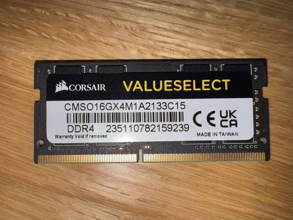 16GB DDR4 2133MHz Corsair ValueSelect - Laptop