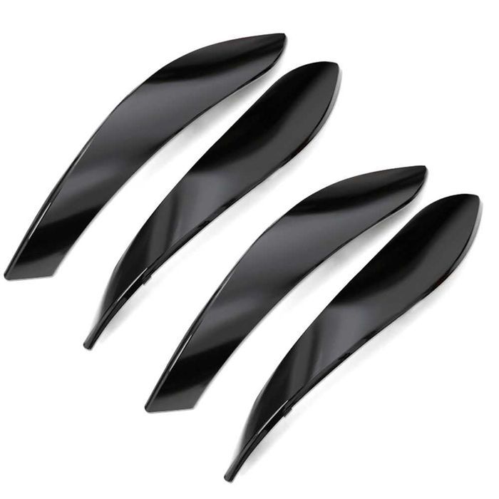 Set 4 ornamente manere negru lucios piano black BMW Seria 3 F30 F31