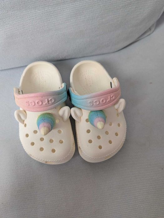 Детски чехли еднорог на Crocs
