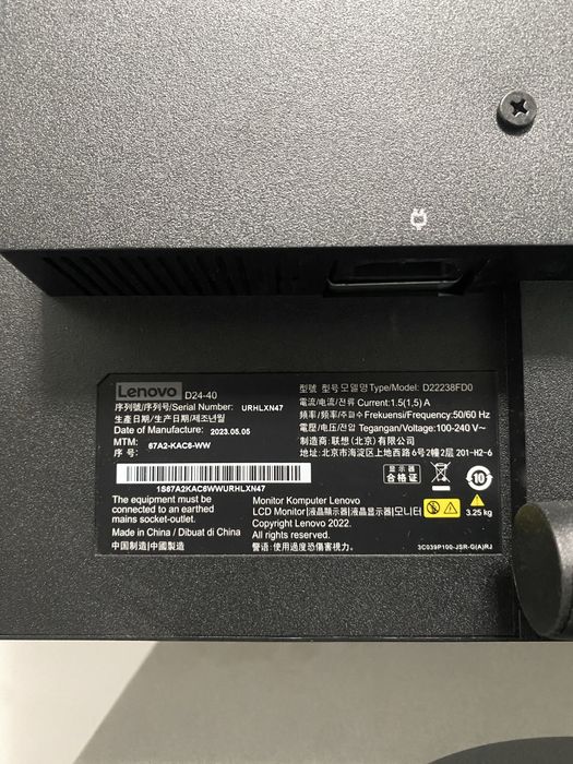 Monitor Lenovo