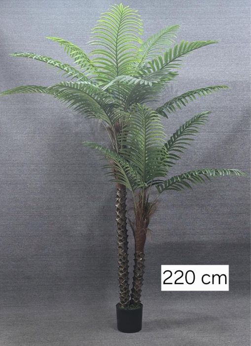 Planta Palmier Artificiala fara Ghiveci 180 cm Verde