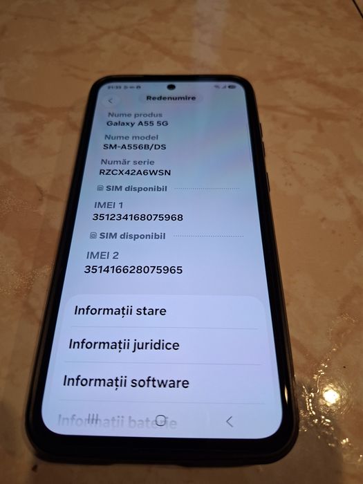 Vind samsung A55 5g