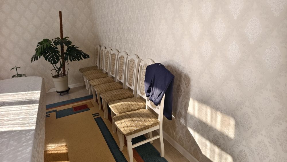 Продам стол 3,5мт с 10 стульями срочно