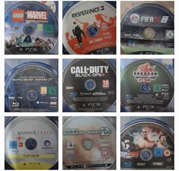 Jocuri play station 3 total 9 pcs