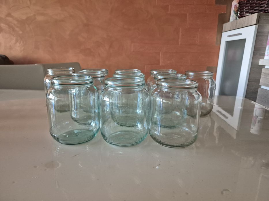 Буркани с винтови капачки Омния 800мл,  720мл, 680мл 500мл