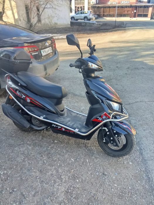 Почти новый мопед