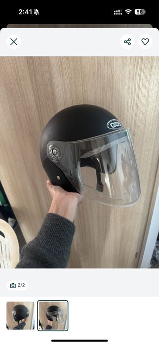 Шлем / каска для скутера мопеда