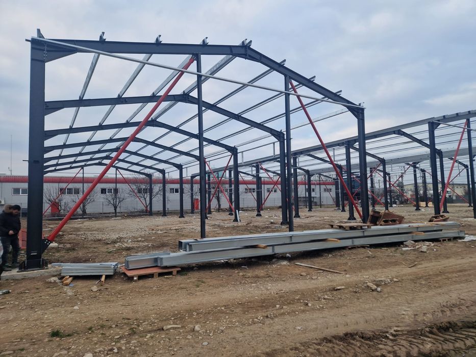 Vand structuri metalice cu montaj sau fara montaj  Livram in toată tar