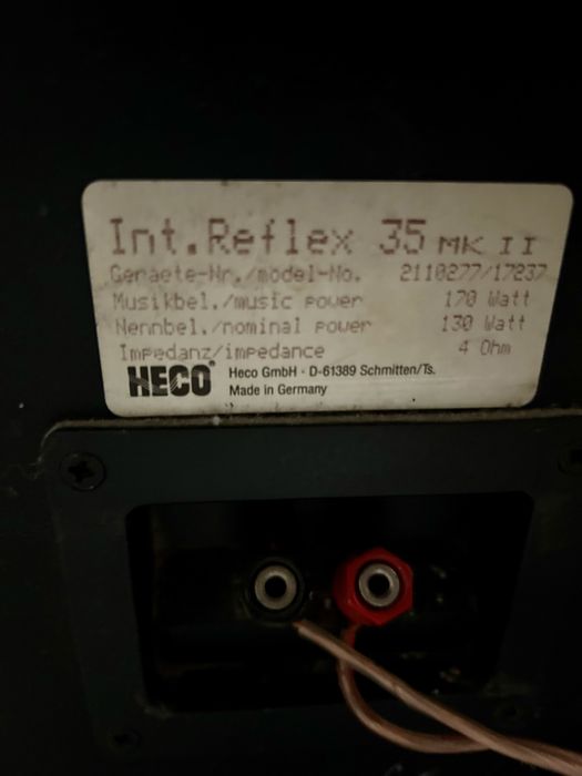 Boxe Heco Interior Reflex 35 MK 2