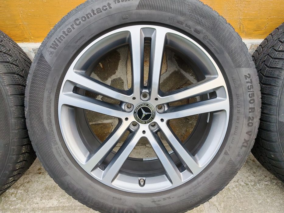 Jante Mercedes GLE r20 cu cauciucuri de iarna
