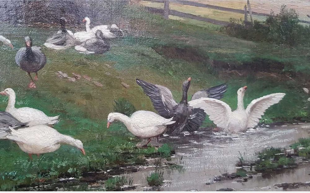 Картина Адолф Линс (Adolf Lins 1856-1927)