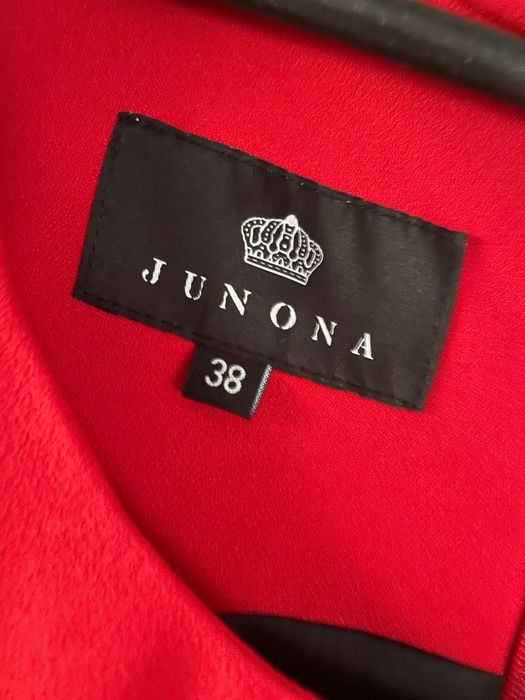 Елегантна червена рокля Junona