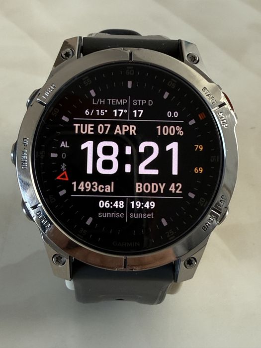 Smartwatch Garmin Epix 2 amoled display