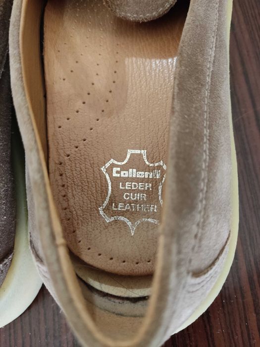 BOSS мъжки мокасини естествен велур, номер 41