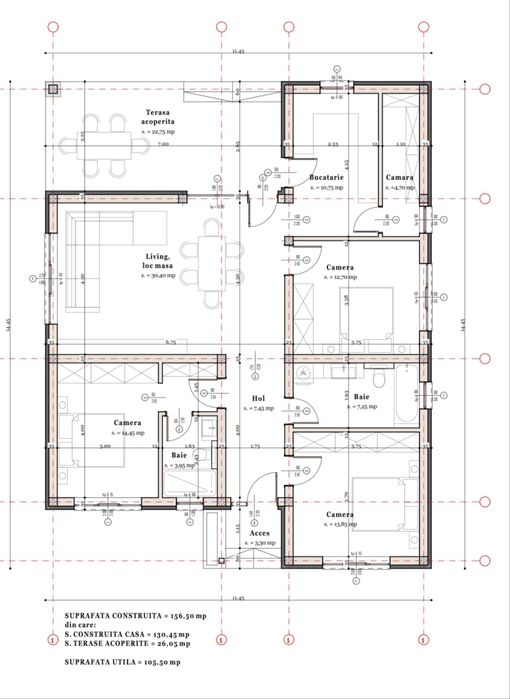 Proiect NOU-Oradea-Daconti Village-3 min de METRO-Gard Inclus-SPUMA