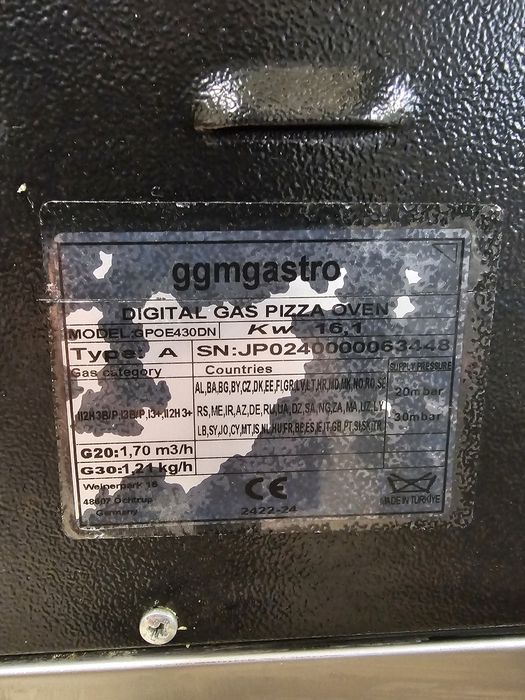 Cuptor Pizza HORECA GGM Gastro Gaz