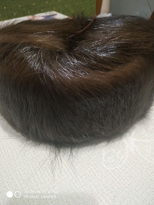 Шапка из нутрии натуральная