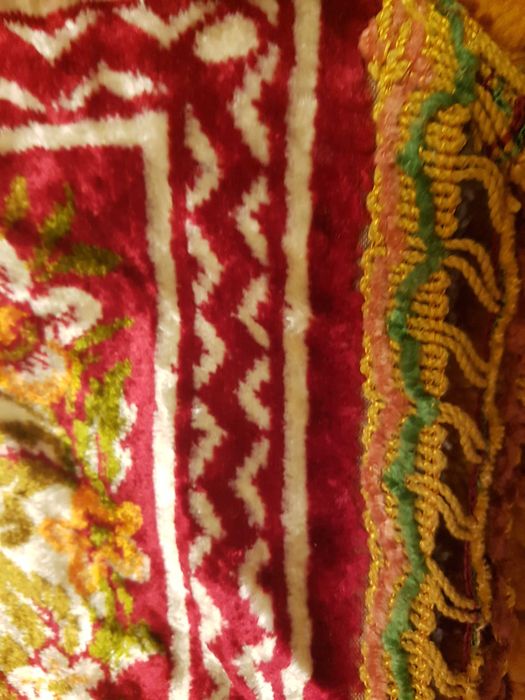 Винтидж антични плюшени покривки - изключително запазени!