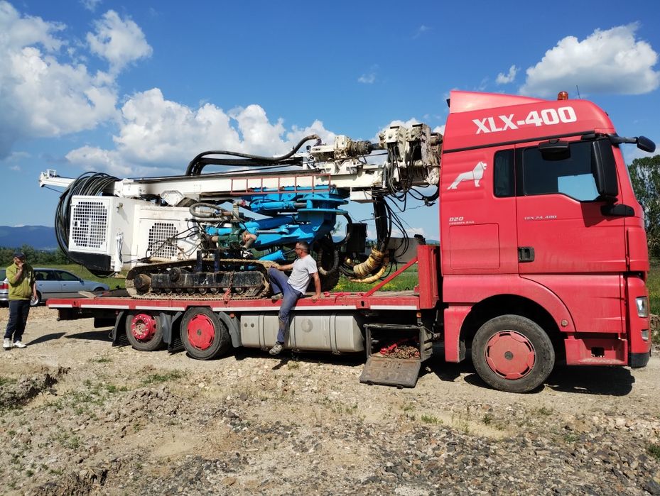 Foraje profesionale puțuri apa uz casnic,industriale in orice teren.