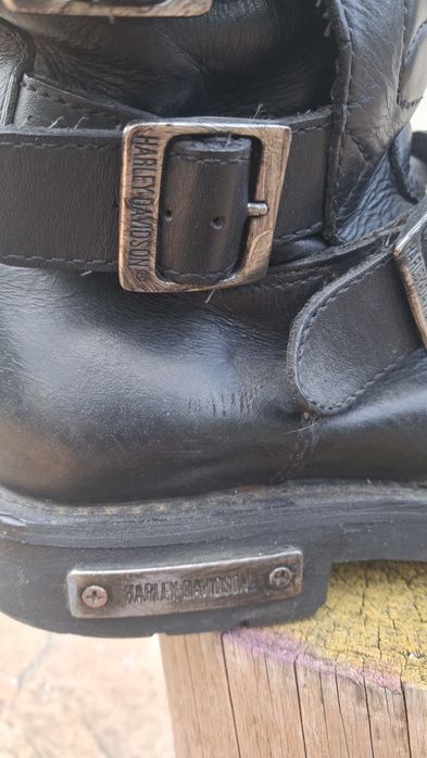 Ghete de piele Harley Davidson