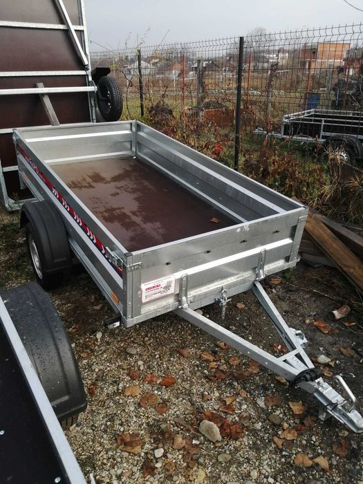 Remorca 750kg, RDS ( 260 cm x 135cm), 1 axa, NOUA, OFERTA!