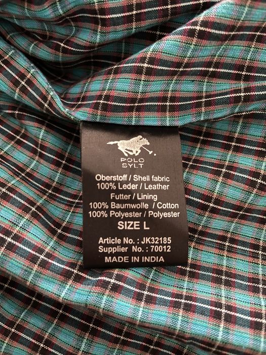 Мъжко кожено яке Polo Sylt