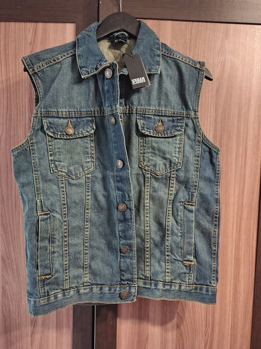 Vesta de blugi originală"Urban Clasic". Mărime M