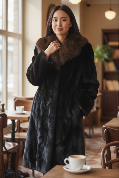 Шуба, состояние новая!