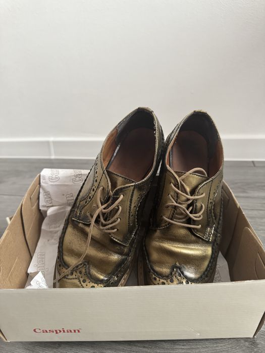 Pantofi office, piele naturala