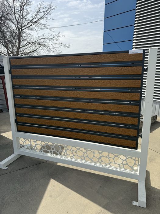 Tablă Cutată Gard Metalic diferite modele 4m 6m RAL 7016 gri antracit