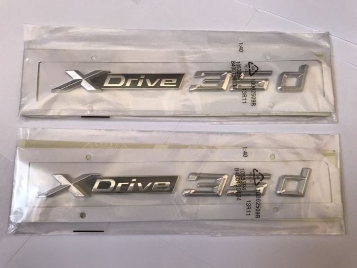 Emblema BMW x-drive 35d