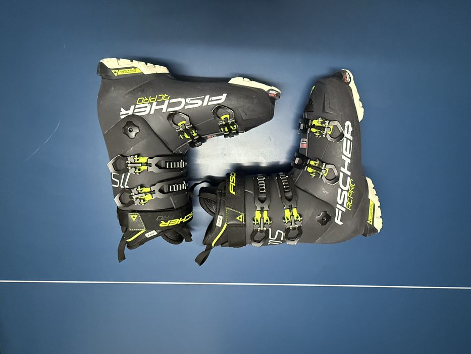 Clapari schi Fischer RC Pro 115 Walk, negru, marime 29,5 (45 EU)