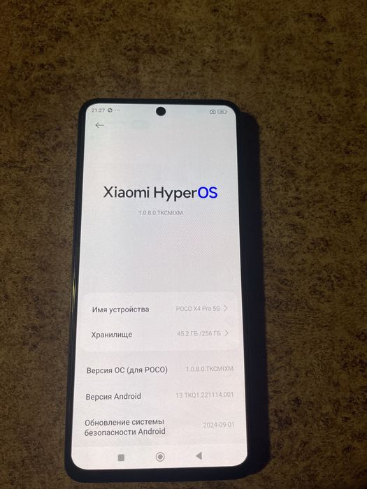 Продам Poco x4 pro 5g 256g